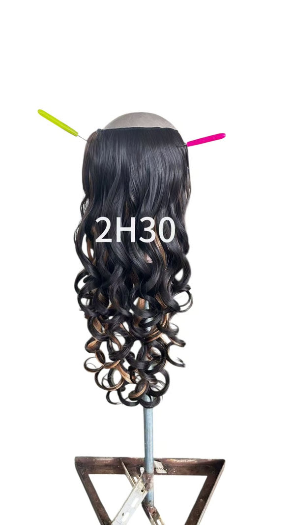 Lashup natural looking hair extensions